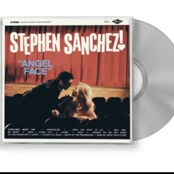 Stephen Sanchez - Angel Face  Signed cd - Free Shipping - Picture 1 of 1